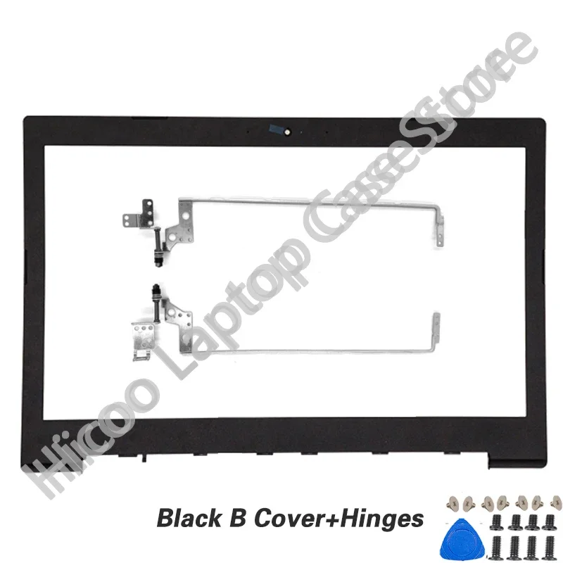 Cubierta trasera Lcd para Lenovo IdeaPad 320-15 320-15IKB 320-15ISK 320-15ABR, bisel frontal, reposamanos, funda inferior, bisagras nuevas