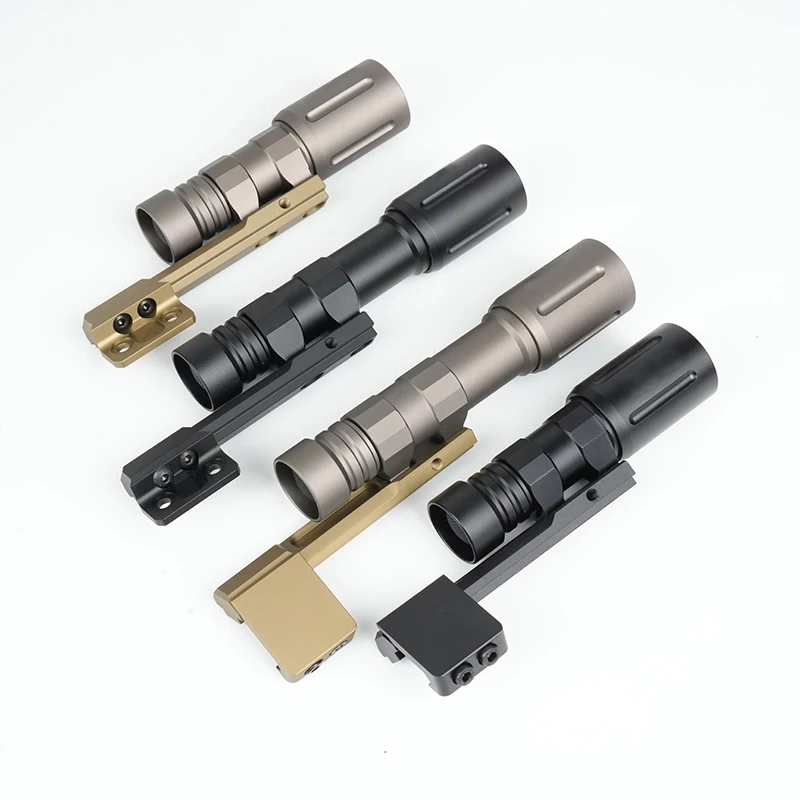 

Tactics V2 LED Flashlight high power lighting lamp Set Plhv2 1000/1300LM Flashlight With MLOK OR 20MM Extend Side 45° Mount
