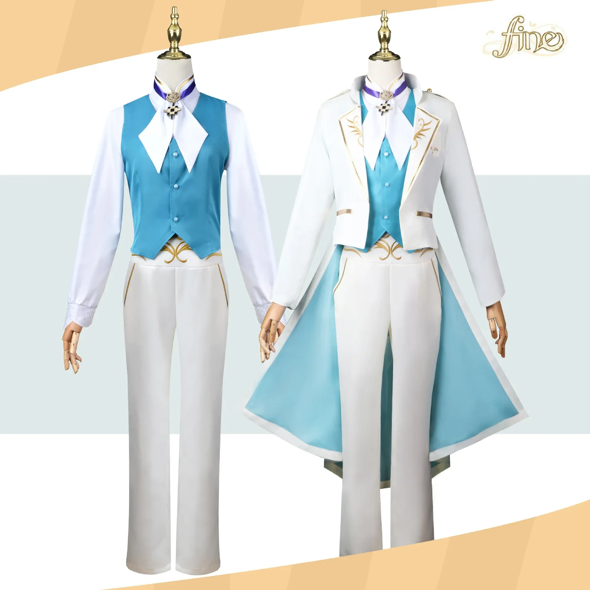 Conjunto de Anime estrellas Hibiki Wataru Fushimi Yuzuru Tori Himemiya Tenshouin Eichi disfraz de Cosplay equipo fino hombre mujer cola de golondrina