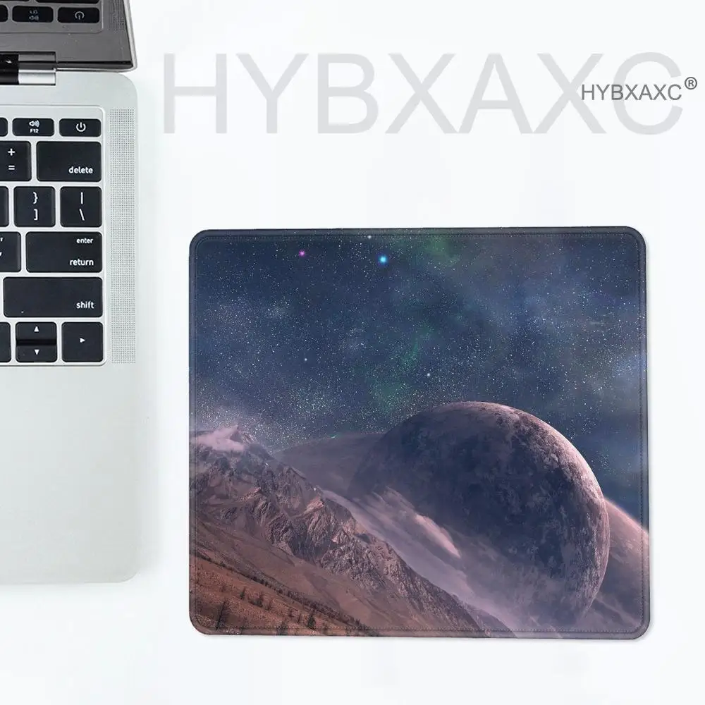 Galaxy Small Gaming Mouse Pad Deskmat Rubber Mat non-slip Anime Mousepad Pc Accessories Desk Protector Kawaii Cute Keyboard Pads
