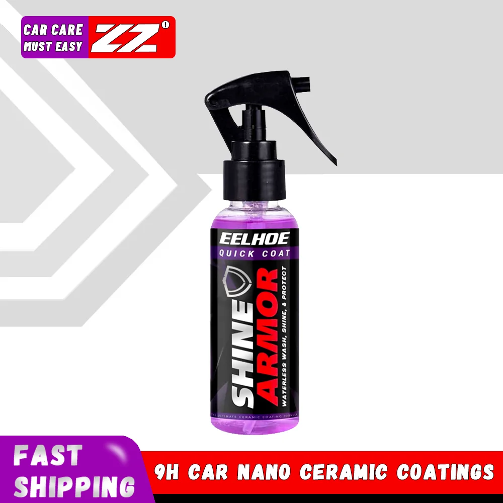 

110ml Waterless Wash 9H Liquid Glass Ceramic Car Coating Waterproof Nano Ceramics protect shine Auto Paint Care Anti-scratch