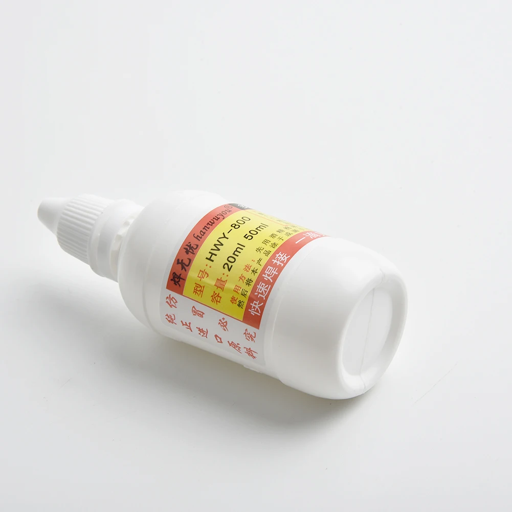 

Useful Industrial Portable Soldering Flux 50ML Liquid Nickel Solder Accessories Copper Equipment Quick Welding