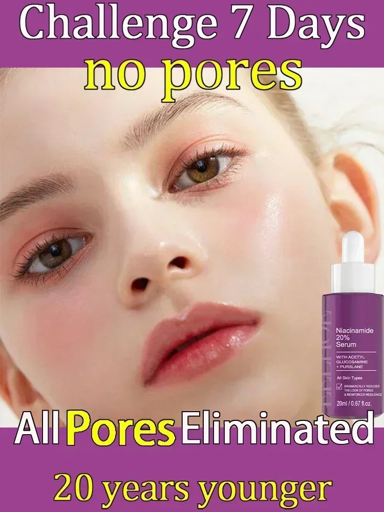 

Pore Skin Care Serum Facial Essence for Shrinking Pores Whitening Nicotinamide Face Anti-Wrinkle Moisturizing skin care Products