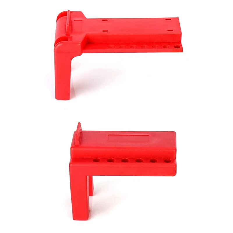 Ball Valve Lockout, Safety Lock, 1/2Inch - 2-1/2Inch Diameter, Red