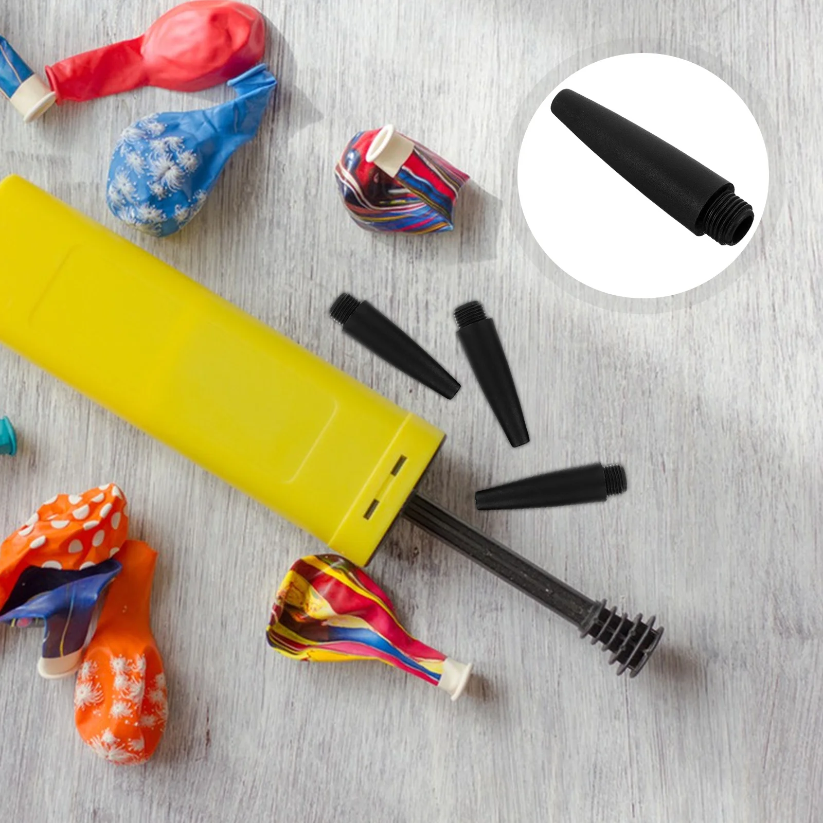 100Pcs Manual Air Pump Nozzles for Inflatables Compact Portable Lightweight Replacement Nozzles for Various Items