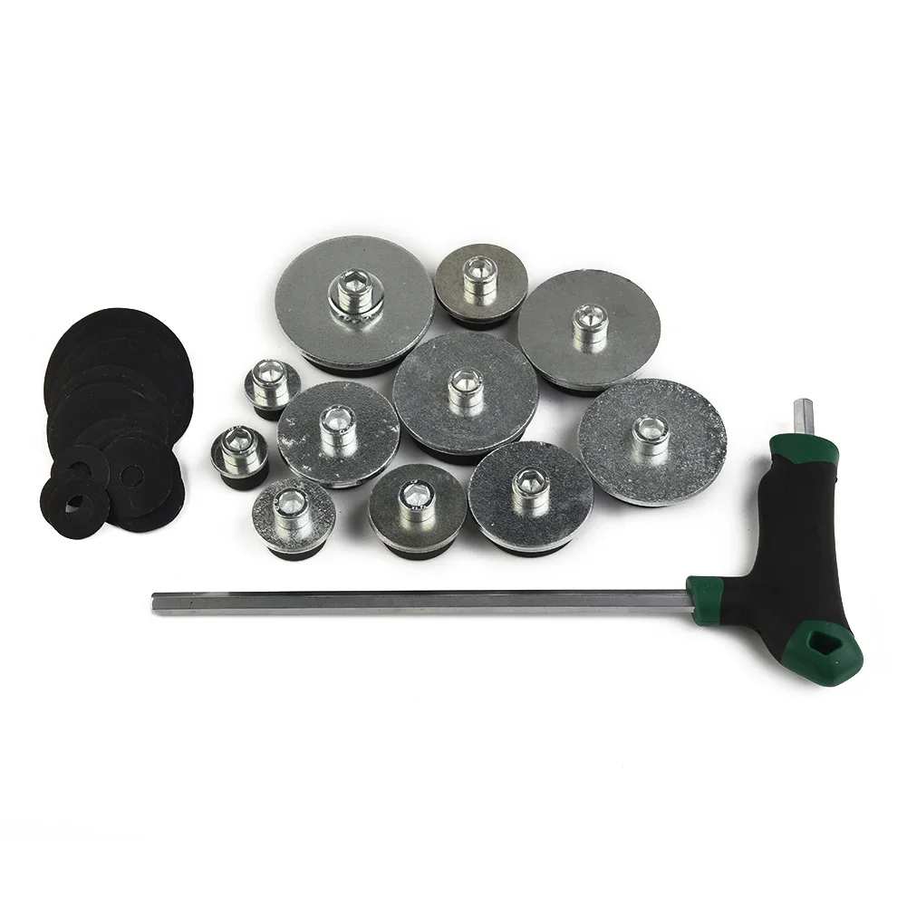 

Saxophone Repair Kit Grinding Head Repair Tools Repairing Sax Set Sound Hole Tool For Tenor Grinding Guide Plate Professional