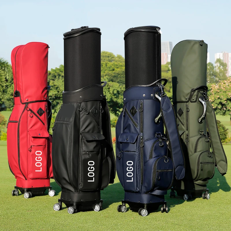 OEM ODM   retractable golf bag with golfer hard suitcase