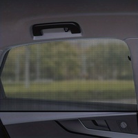 2PCS For Car/SUV Sun Shade Side Window Curtain Visor Anti-Mosquito Mesh Cover UV Protector Car Curtain Sunshade Net