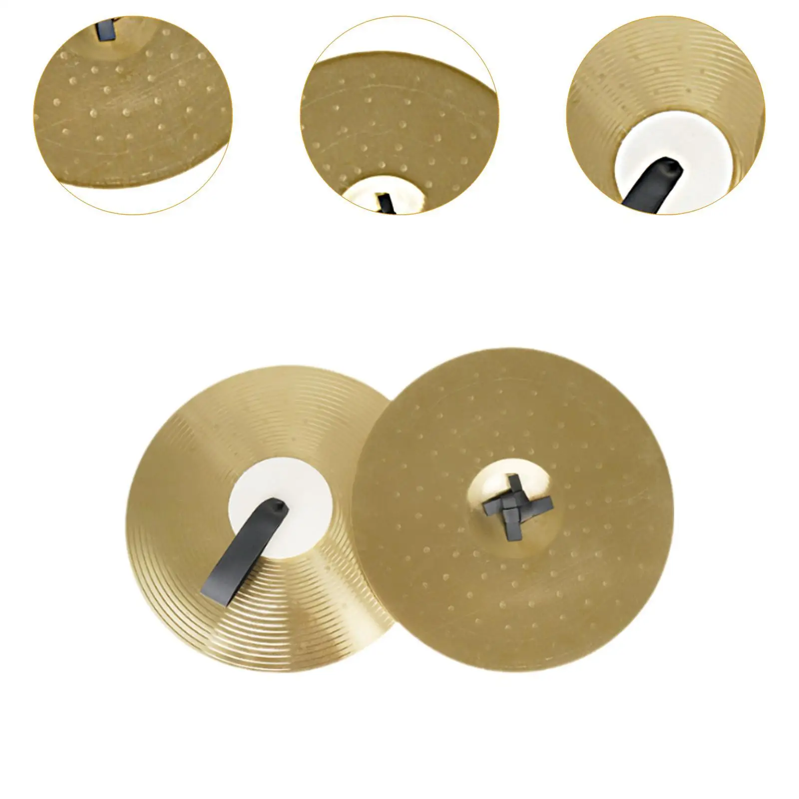 Crash Cymbal Multiuse Portable Band Cymbals Alloy Practice Cymbal Sturdy Student