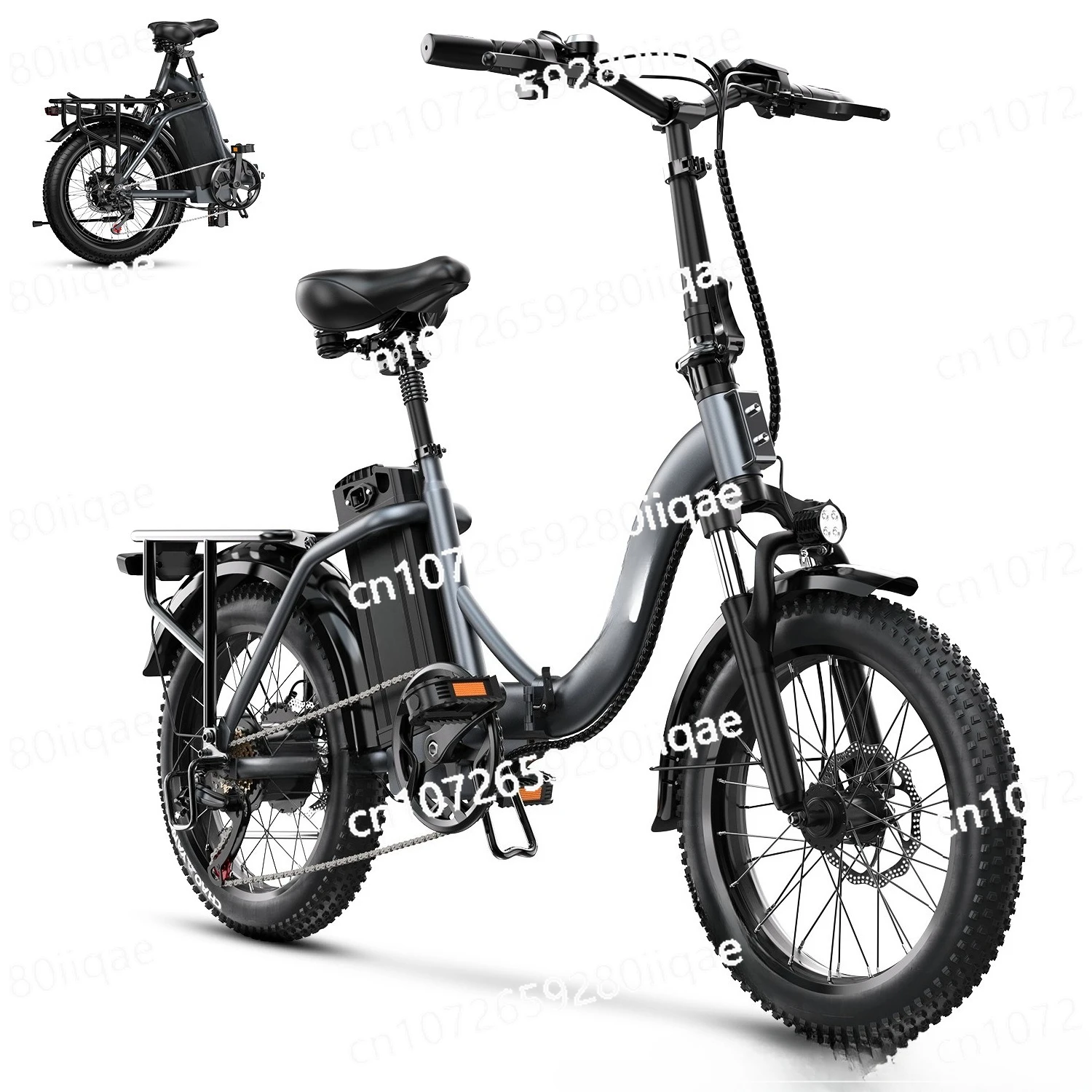 

Electric bicycle 20 inch wide tire mountain bike snowmobile electric car