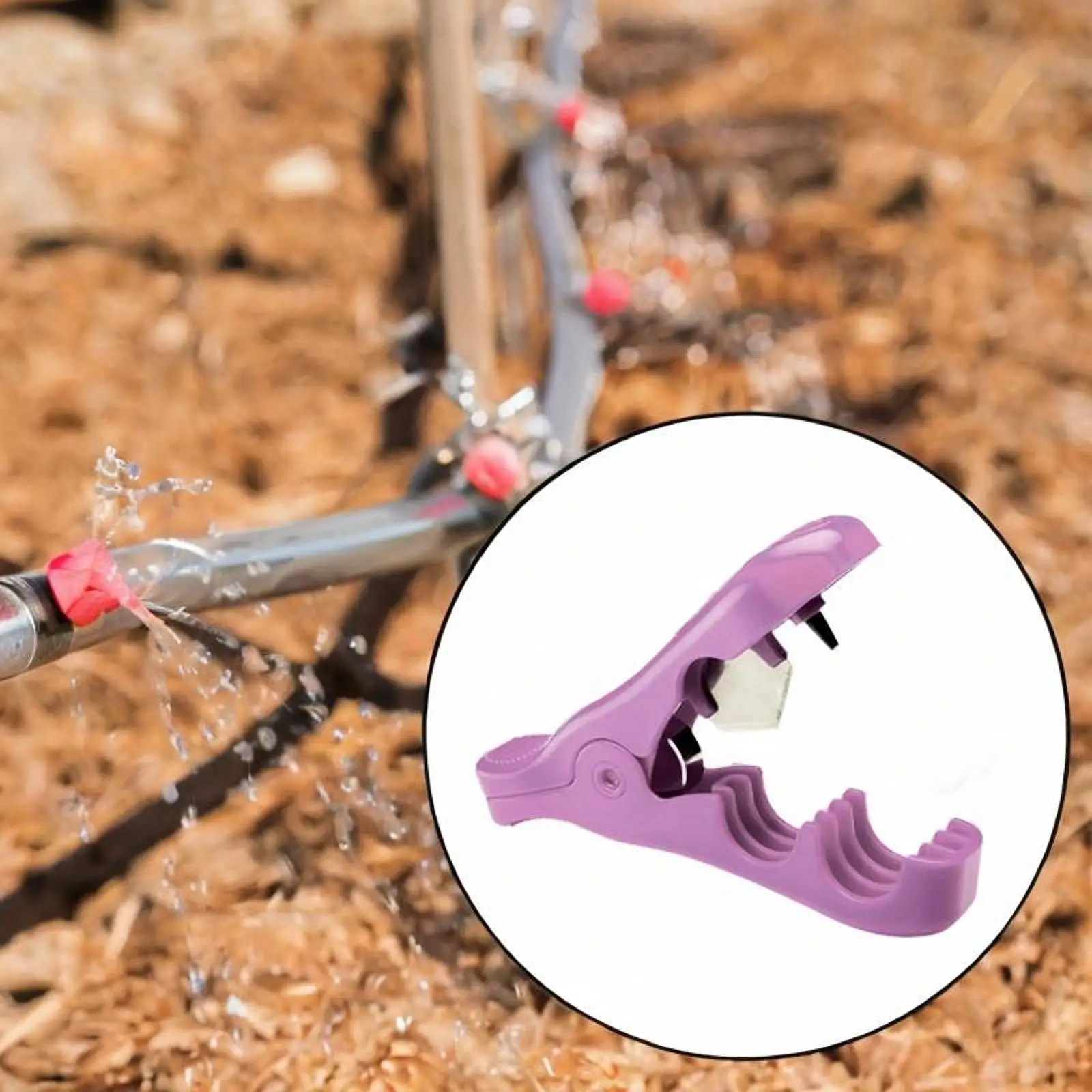 

2 в 1, комплект для ремонта инструментов для капельного орошения для террасы, овощей, сада, газона, сельскохозяйственного орошения, система полива сада