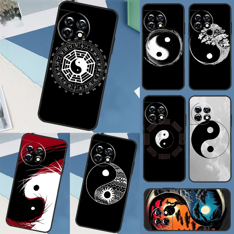 Eight Diagrams Taiji Yin Yang Case For Oneplus 11 8 9 10 Pro Ace 8T 9RT 10R 10T Oneplus Nord 2 2T N10 N20 CE 3 Lite Cover