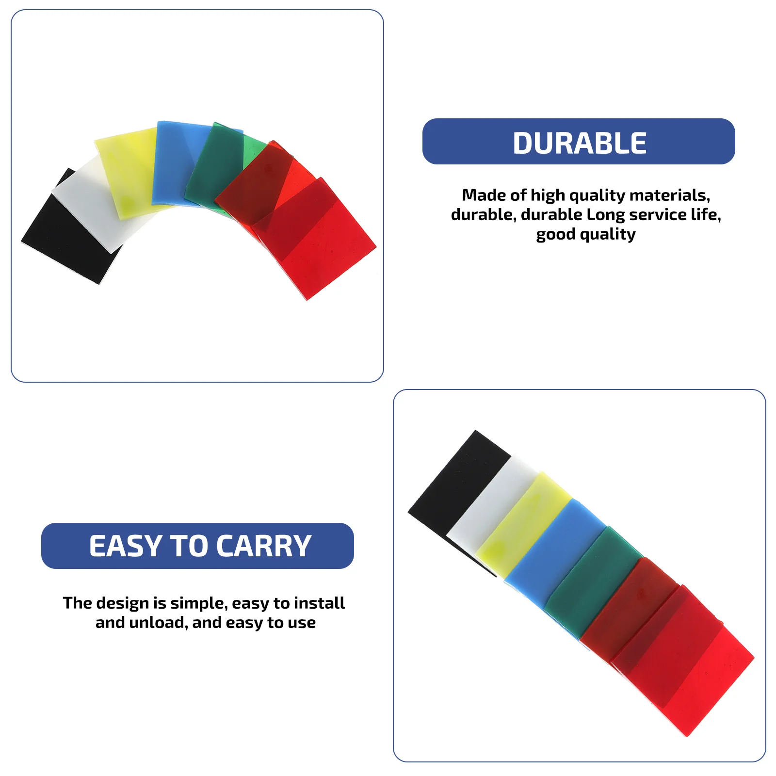 

Fusing Sheet for Microwave Colors Square Glass Melt Decorative Glass Sheet