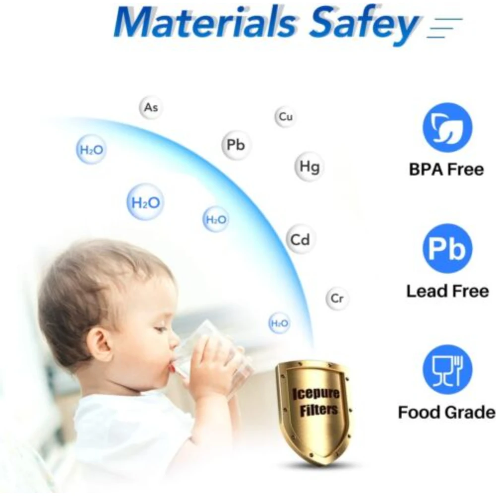 10 paczek zamiennik kompatybilny z HAF-QIN/EXP DA97-17376B Samsung filtr wody RF23M8090SG DA97-08006C zmniejsza zły smak i zapach