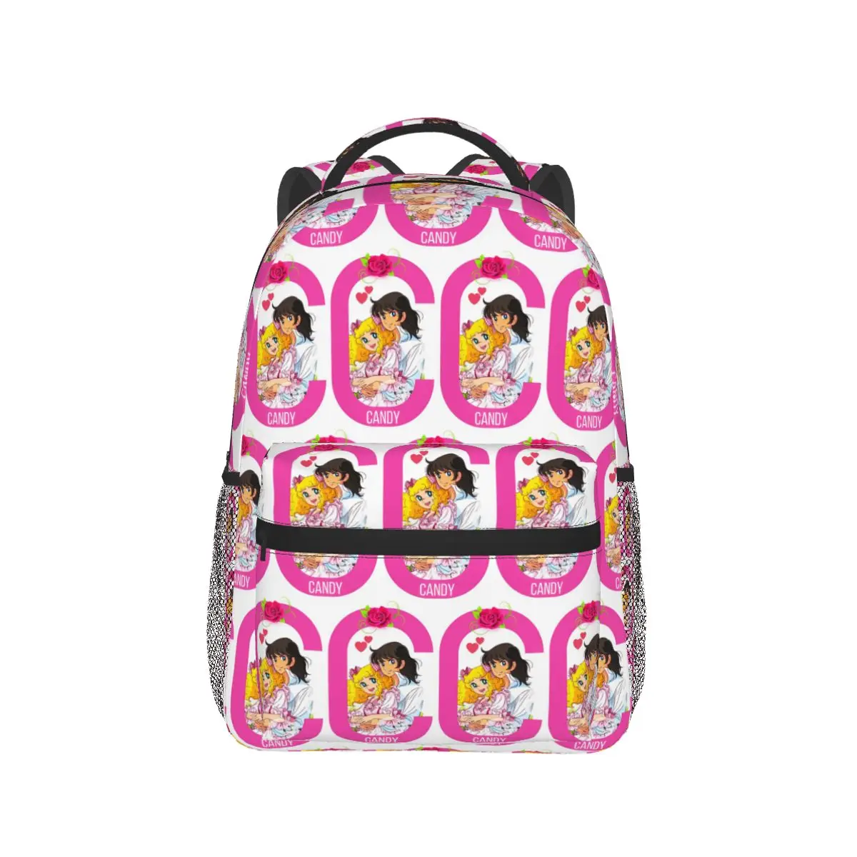 

Cute Girl And Amp Boy Candy Candy And Terry Anime Manga Backpack Hot Sale Daypack Large Capacity Children BookBag School Bag