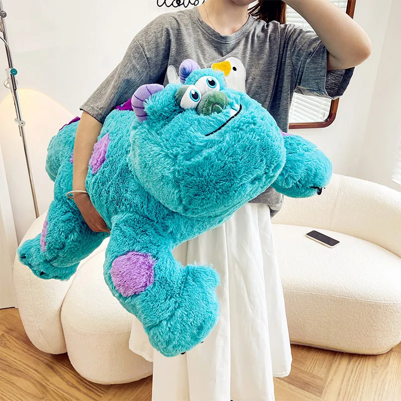 Disney Monsters University Peluche Jouet pour Enfants, Poupées en Peluche, Oreiller Doux, Dessin Animé Kawaii, Cadeaux de Bricolage, Surdimensionné, 110cm