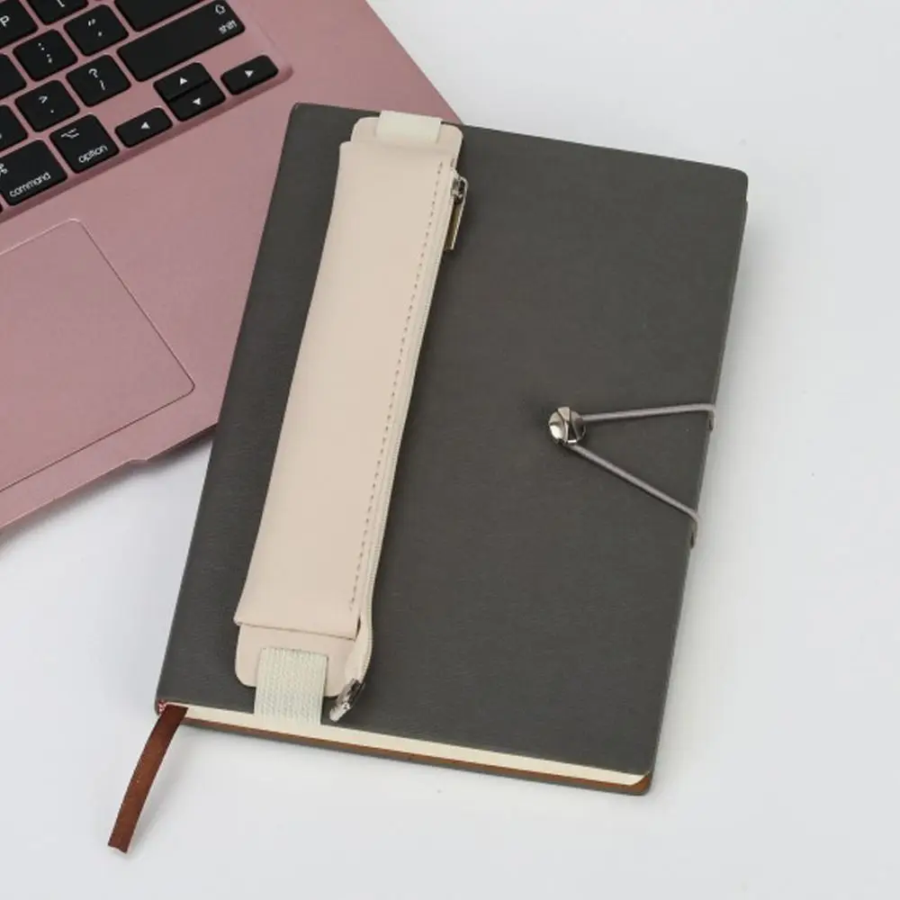 Hot Sale Portable Elastic Buckle Pen Clip Pencil Case Pen Bag Pen Holder