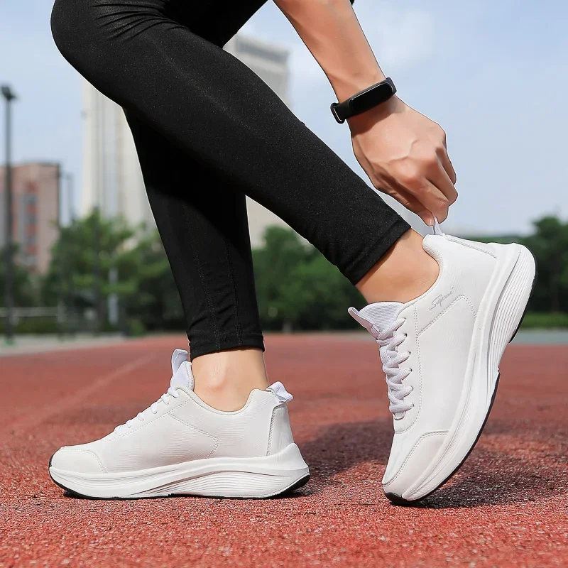 Women Tennis Shoes Running Shoe Lightweight Casual Sports Shoes Comfortable Lightweight Breathable Soft Soled Travel and Fitness