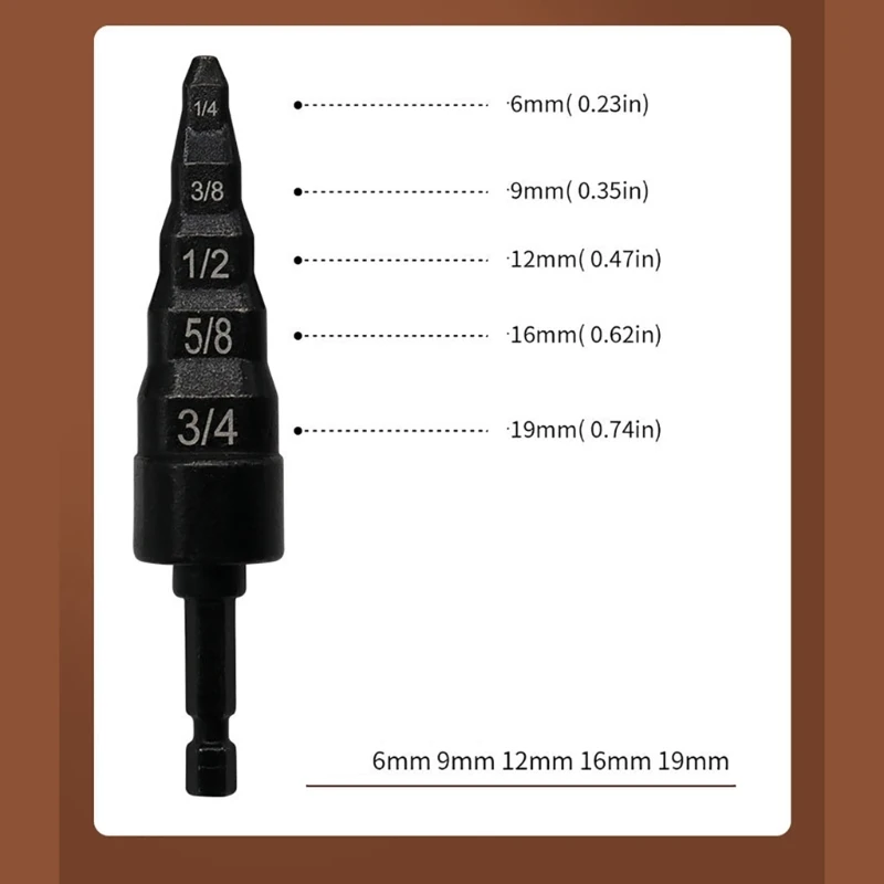 Expansor de tubo de cobre, herramienta de expansión de tubería Manual para reparación, conexión de tubería de aire acondicionado de refrigeración, 6mm-19mm
