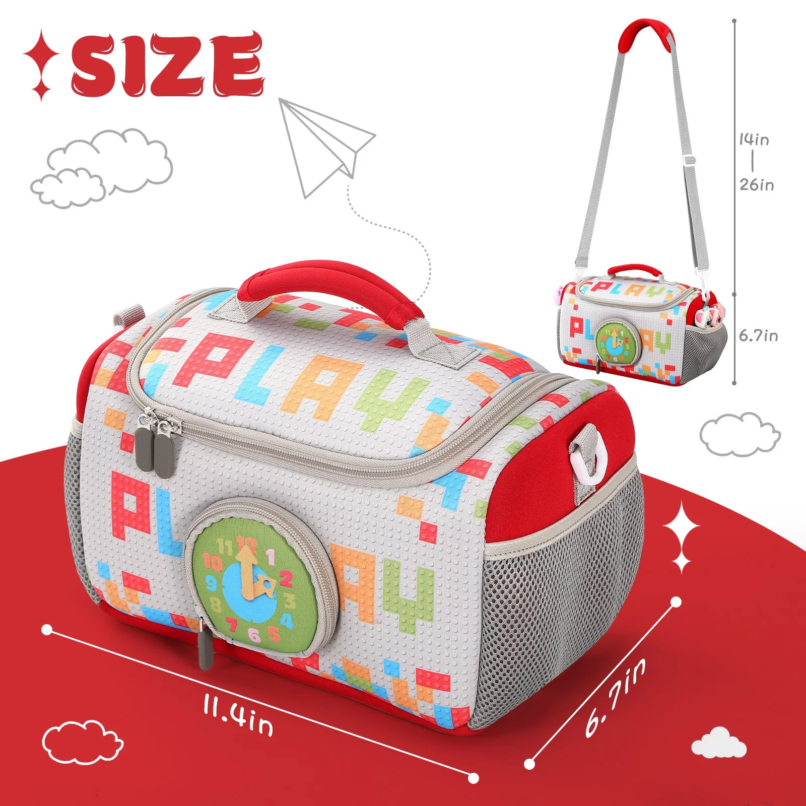 Waterdichte draagbare beschermhoes compatibel met Little Tikes For Story Dream Machine boeken startersset draagtas
