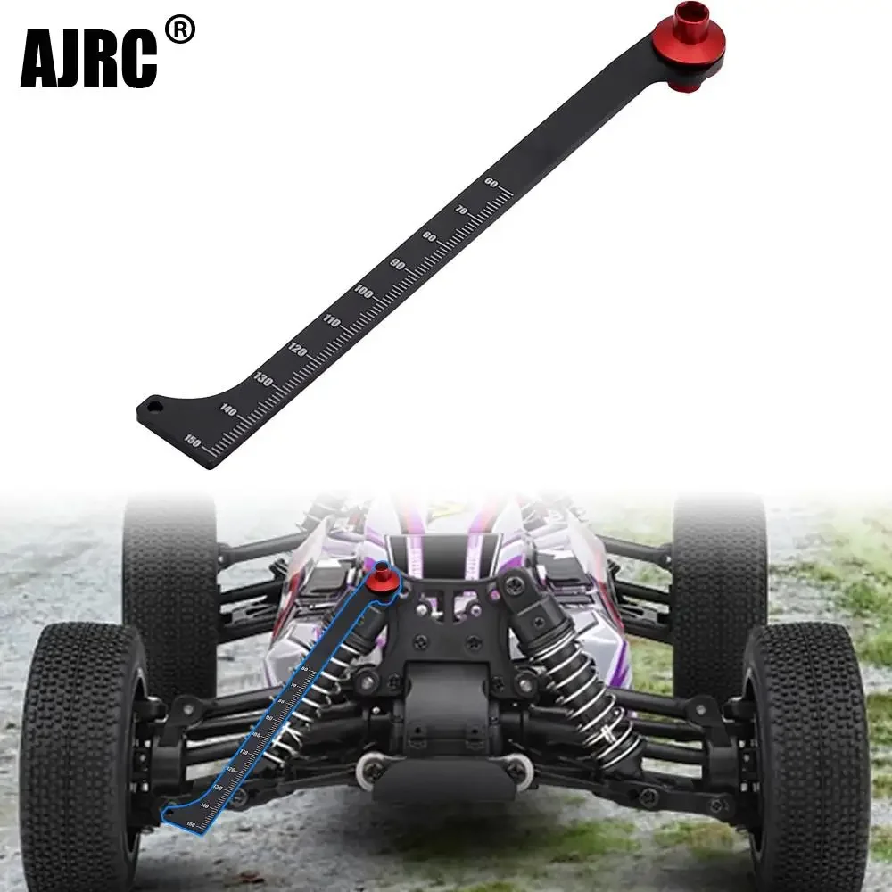 1/8 1/10 RC Off-road Shock Absorber Travel Measuring Ruler Tool for Arrma Traxxas HPI Huanqi727 Axial Scx10