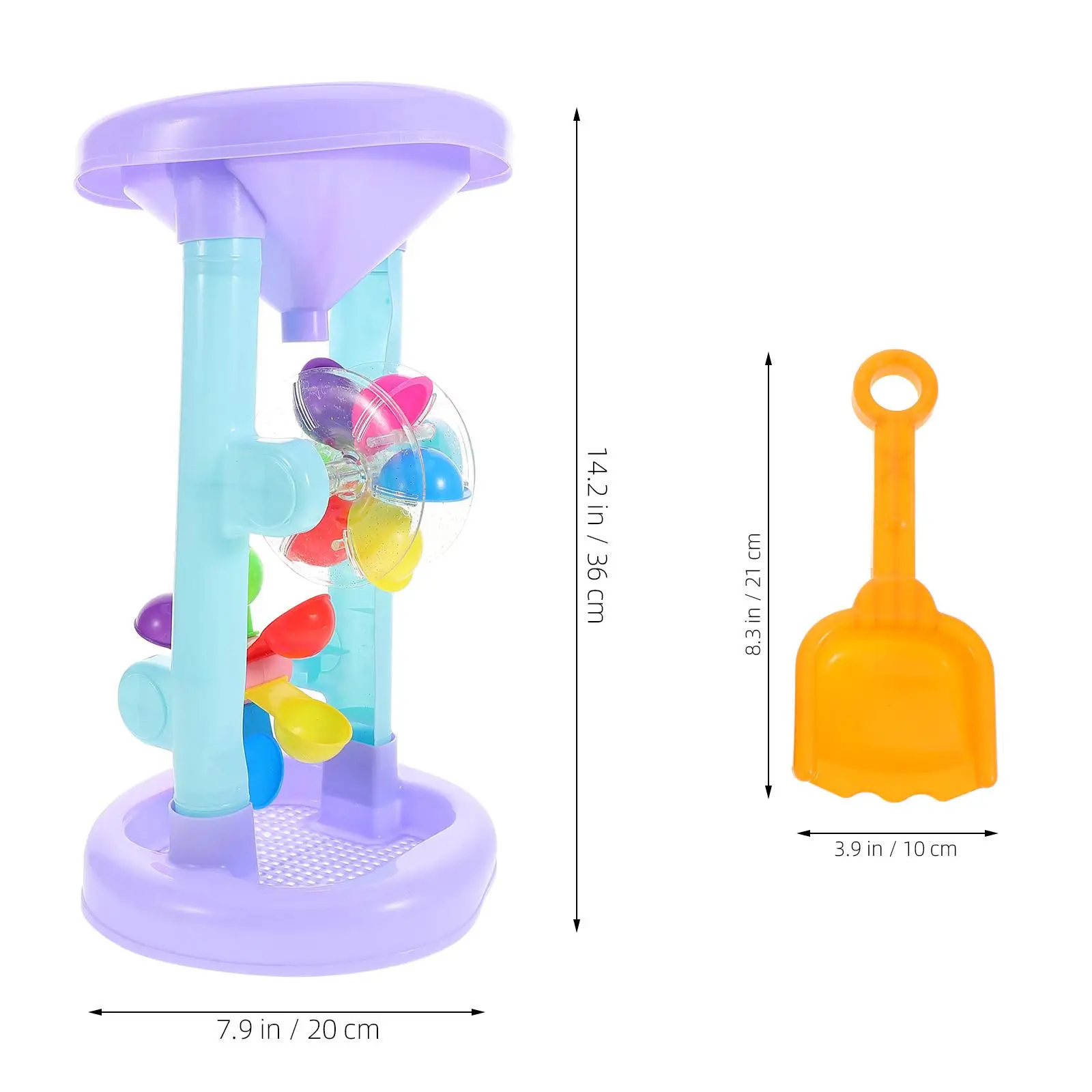Giocattoli di sabbia Giocattolo da spiaggia per bambini Giocattolo da scavo di sabbia Giocattolo interattivo per bambini Plastica Sicuro Robusto Pratico Uso duraturo Mare