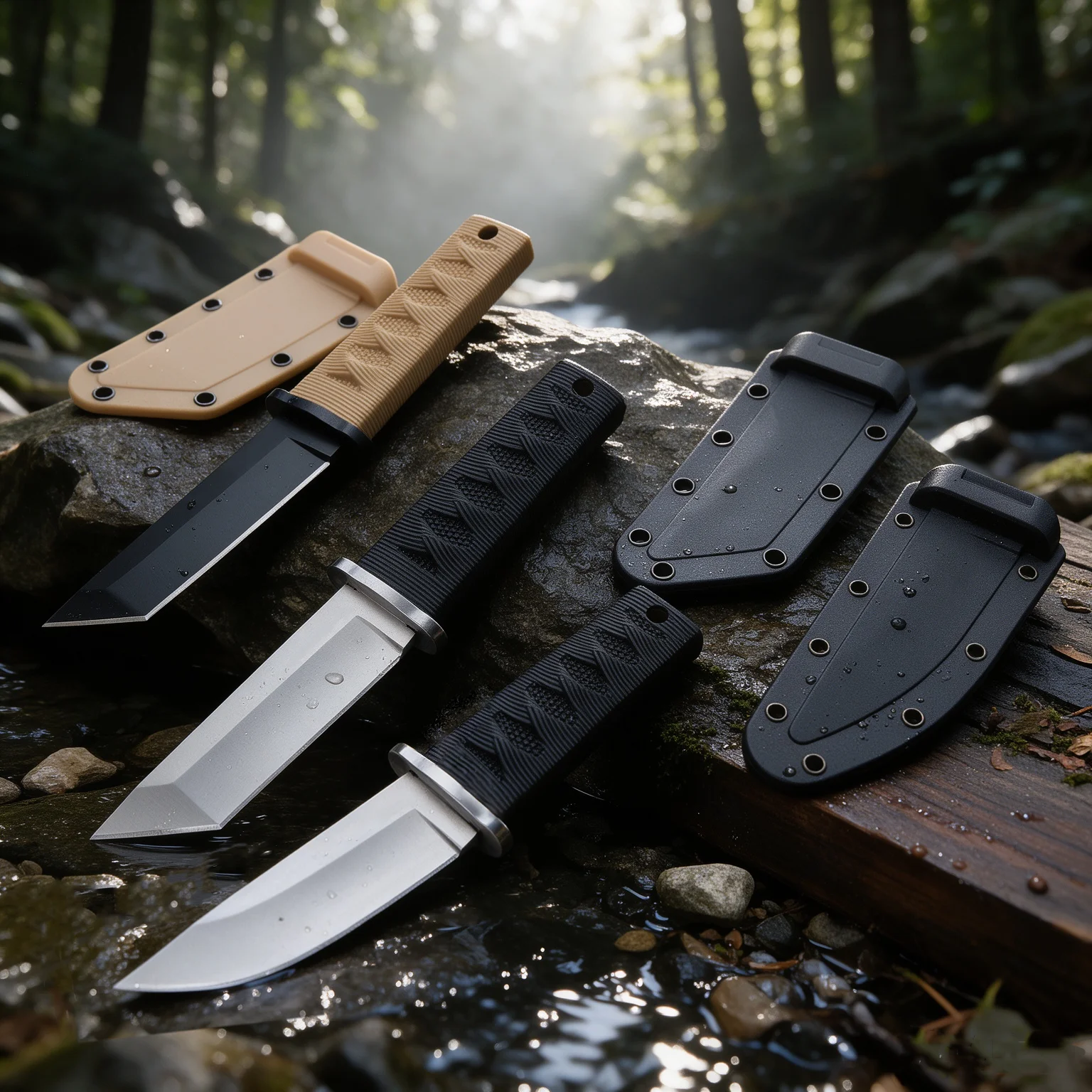 1PC Exquisite Outdoor Camping Fixed Blade Knife,Non-slip Handle,for Food Preparation,Hiking, Backpacking,Fishing and Picnic Prep
