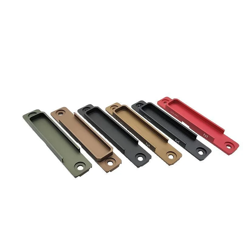 Airsoft Aluminum CNC Picatinny Rail Pocket Panel For M300 M600 Tactical Flashlight DBAL-A2 Mount Pressure Pad Weapon Light Mount