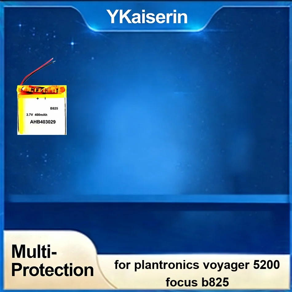 

Аккумулятор AHB403029 (403029 2LINE) LSSP480934AE (480834 2 кабеля) AHB403029 (2LINE) для Plantronics Voyager 5200 Focus B825
