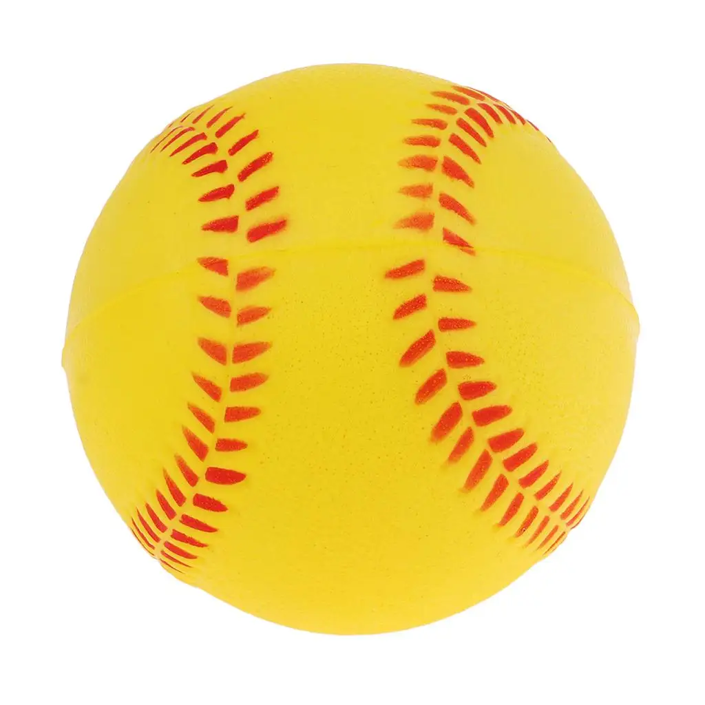 Soft PU Training Baseball Softball Child Kids Equipment Game Play Inflatable Ball