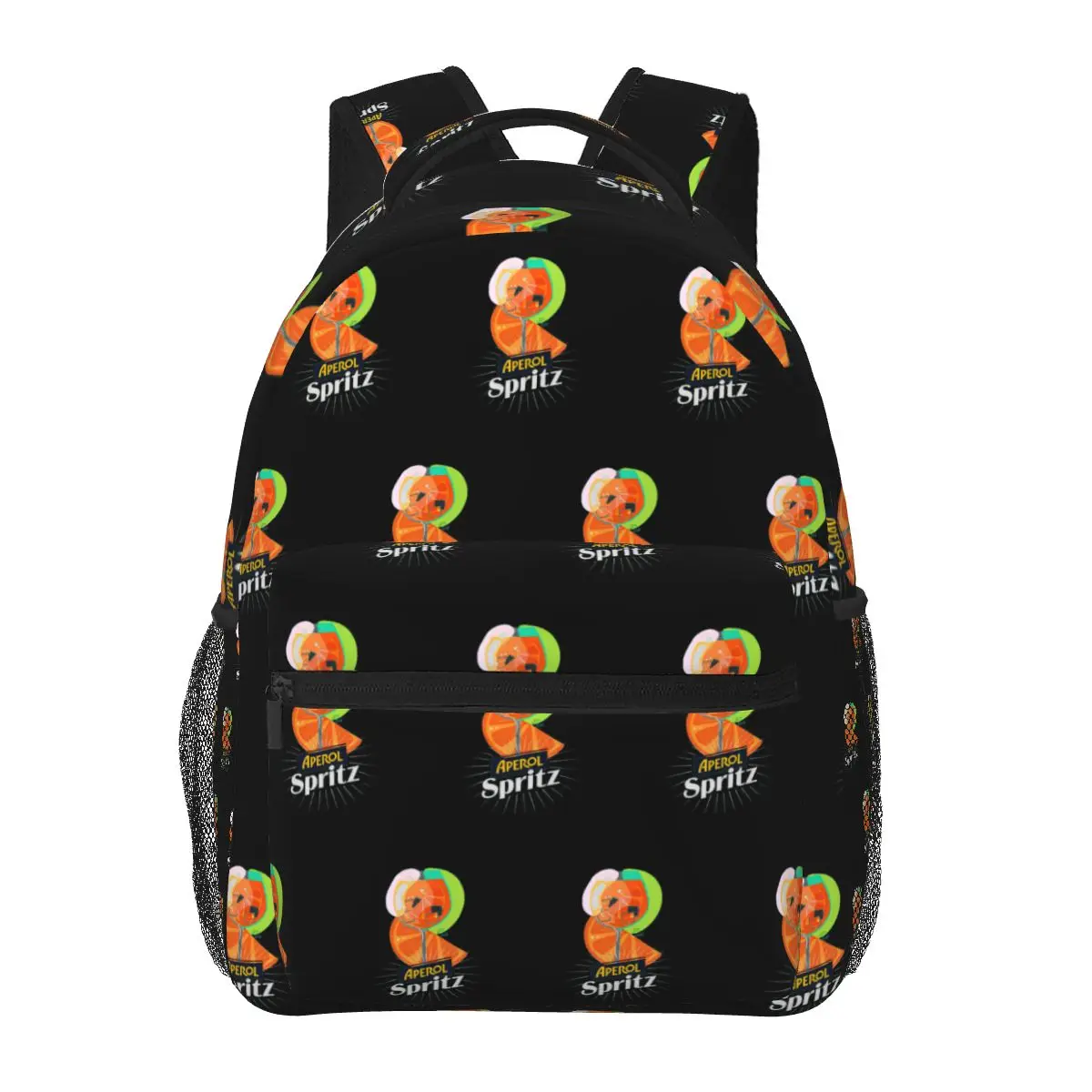 

Colorful - APEROL SPRITZ Student Backpack School Bag Hiking Travel Daypack for Boys Girls Fashion Bookbag Shoulder Bags