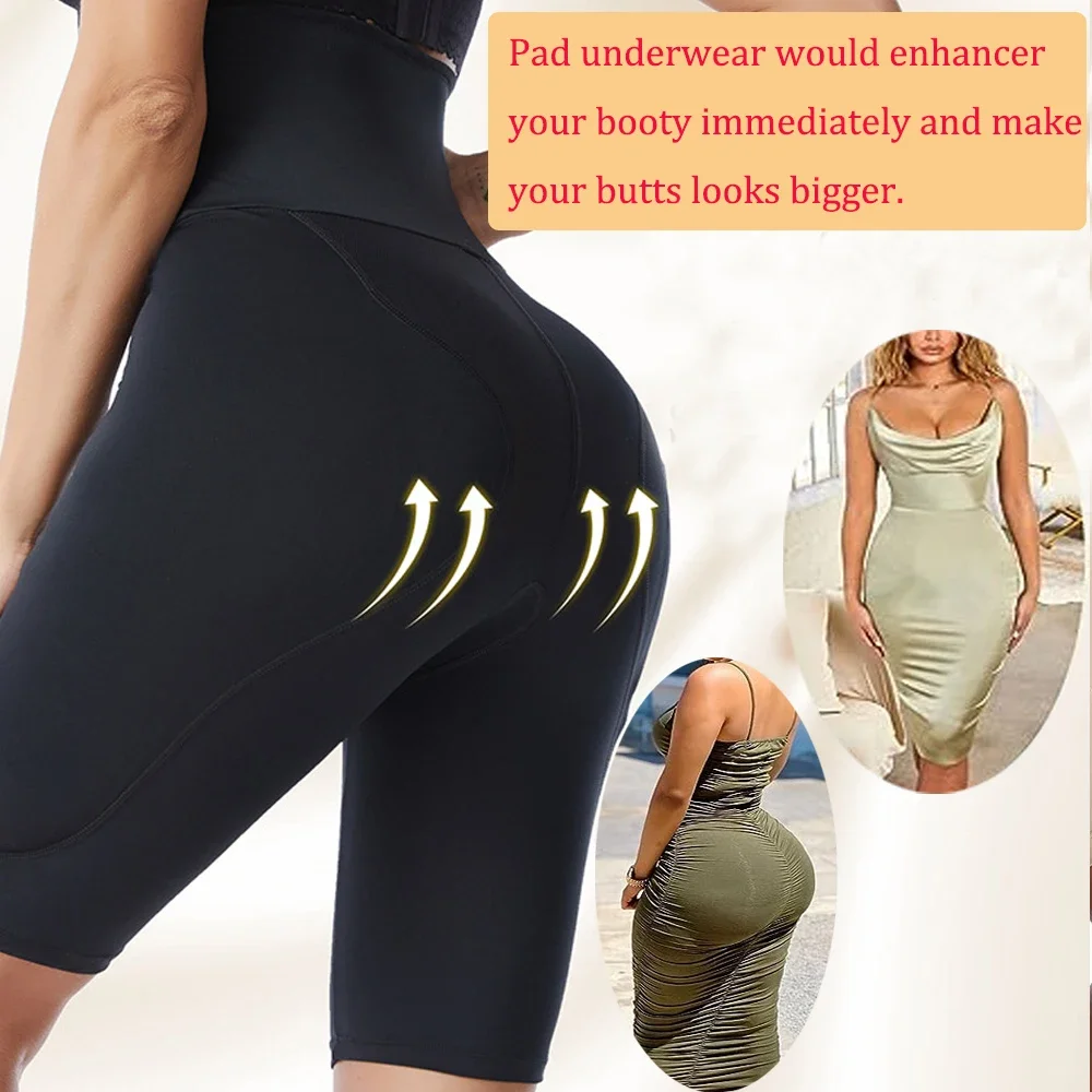 Pants Lifts Buttocks Woman Hip Shapewear Enhancer Panties High Waist Tummy Control Hip Pads Body Shaper Butt Pad Underwear