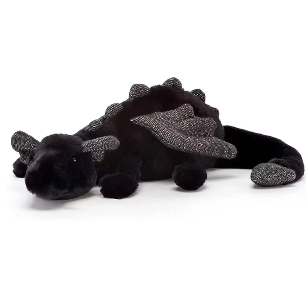 Cartoon Hot Flying Dragon Plush Toy With Wings Green Pink Long Tail Plush Toy Pillow Gift Soft Stuffed Cartoon Animal Doll