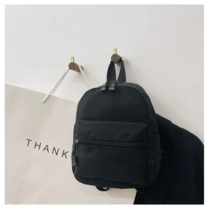 Mini nylon backpacks for teen girls, small school backpacks, white backpack, women's casual backpack, fashion fashion 6 Main Sales Bag Branco - №3