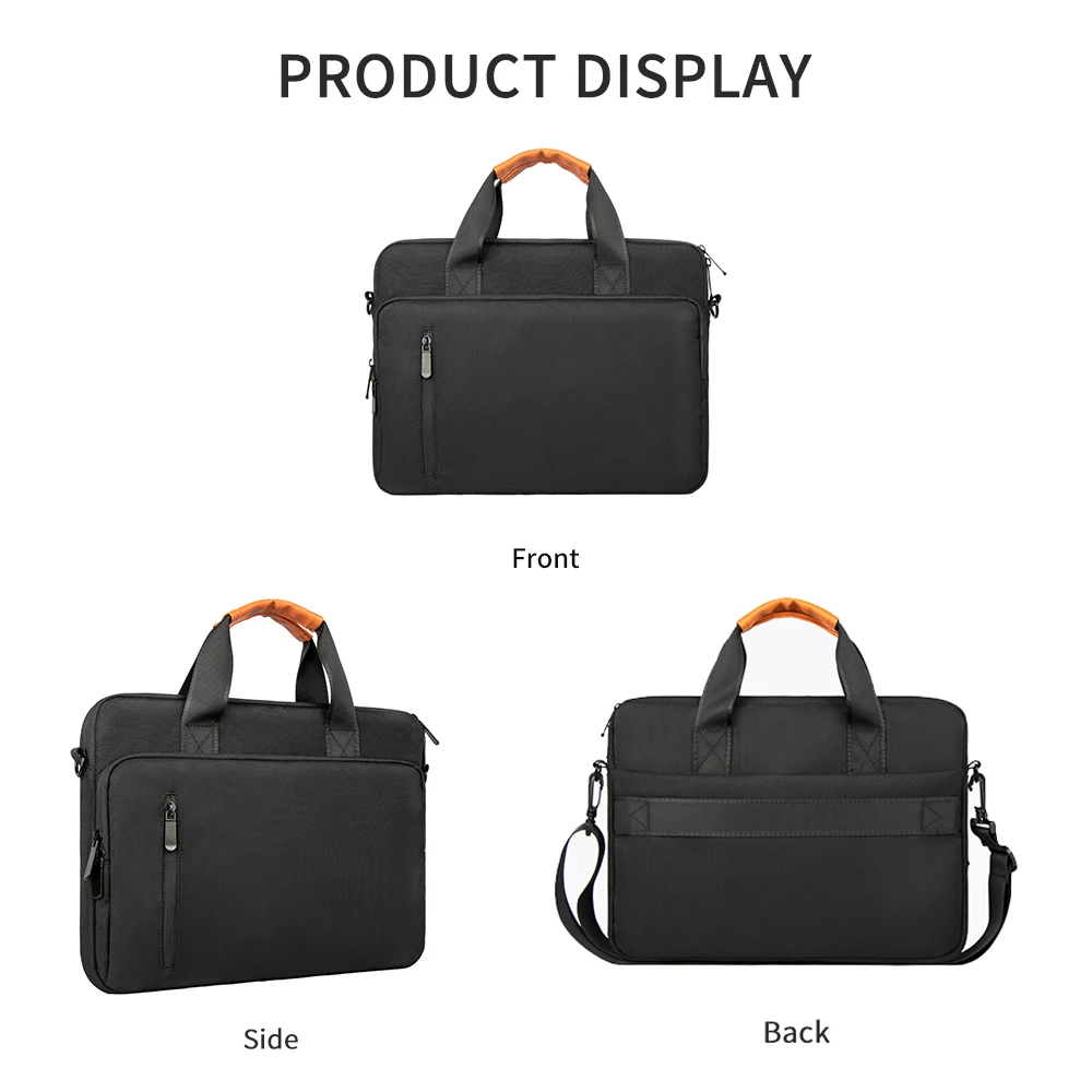 حقيبة يد للكمبيوتر المحمول حقيبة كتف كمبيوتر محمول لحقيبة ماك بوك 13 14 15.6 بوصة ماك بوك اير برو ASUS لينوفو ديل هواوي حقيبة #2