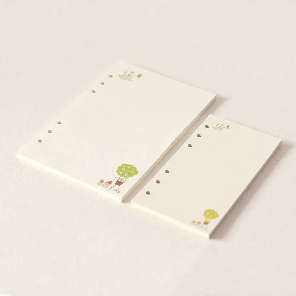 Students 45 Sheets A5 A6 To do List Daily Planner Notebook Paper Notebook Refill Loose Leaf Paper Refill Binder Inside Page