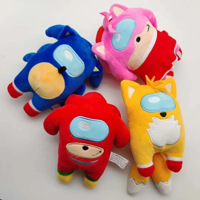 Game S-Soniced Knuffel Anime Beweegbaar Kussen Kawaii Pluche Pop Cosplay Kamerdecoratie Kinder Kerst Verjaardagscadeau