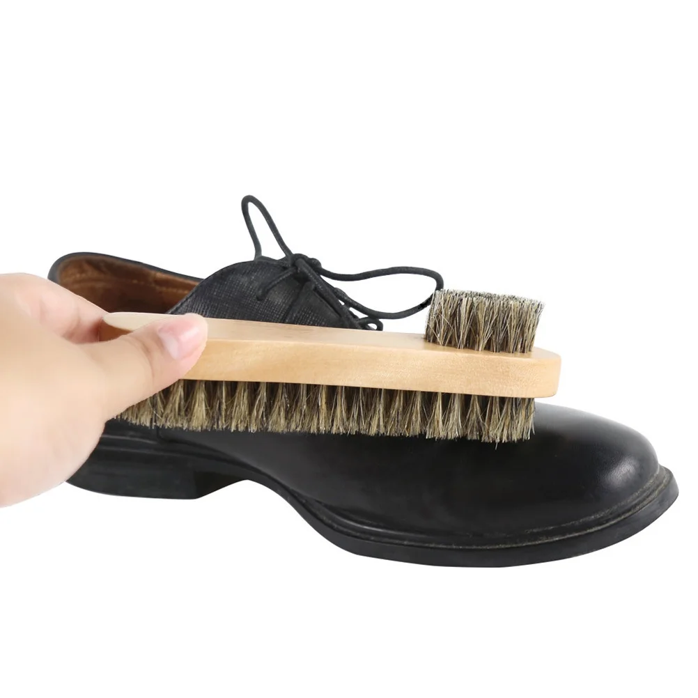 

2Pcs Portable Shoes Cleaning Brush Durable Odorless Lightweight Double Sided Design Shoe Care Tool Shoes Brush