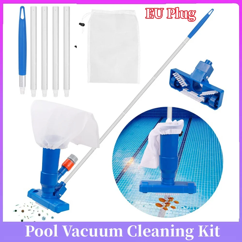 Swimming Pool Vacuum Cleaner with Handle Pond Vacuum Jet Underwater Cleaner Portable for Above Ground Pools