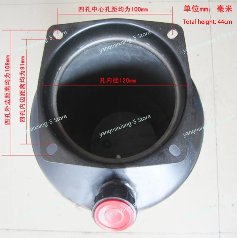 Automobile Lifting Machine Iron Bucket Hydraulic Oil Storage Tank Universal Elevator Oil Tank Accessories 1PC