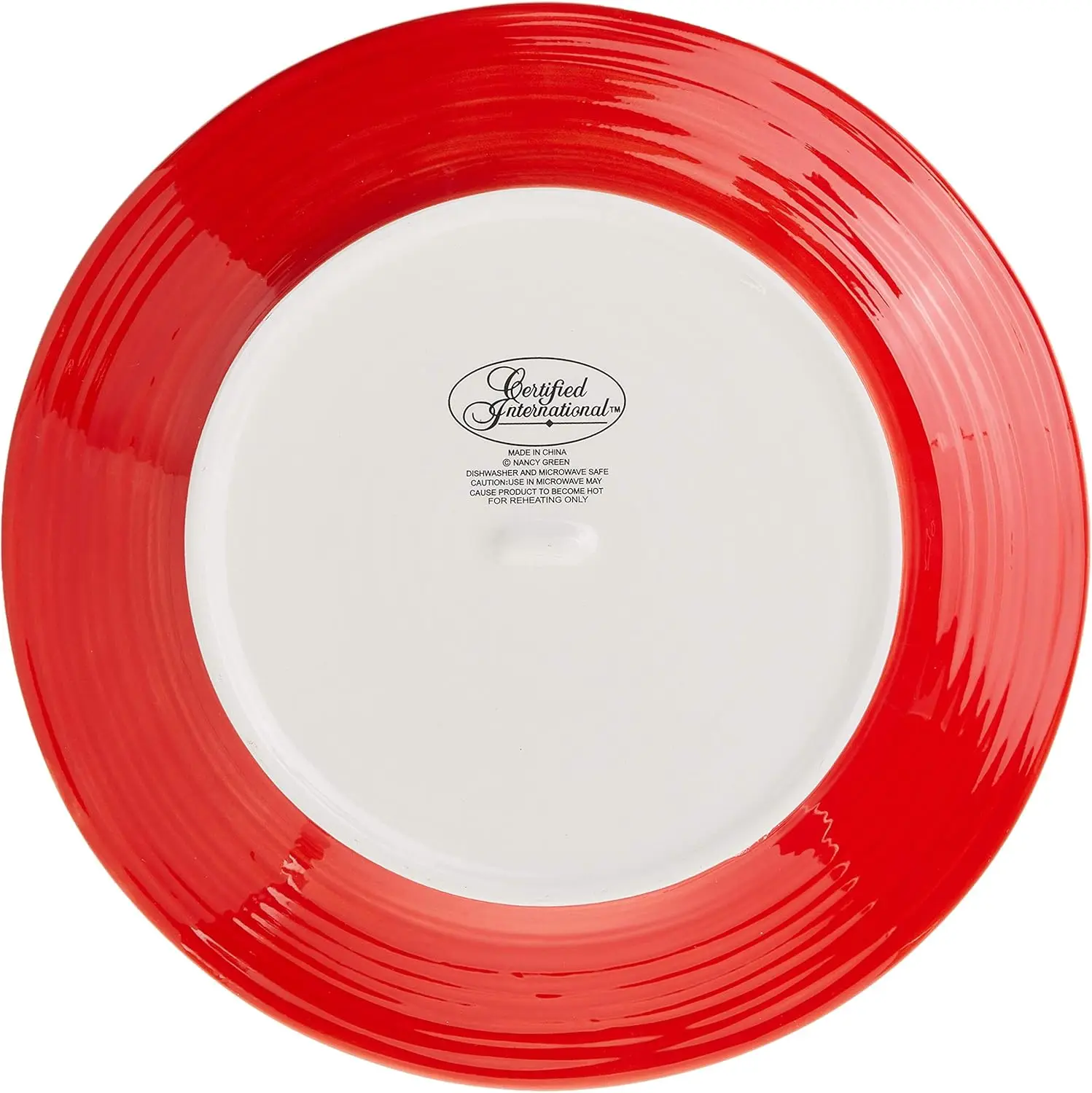 مجموعة أطباق عشاء سيراميك مقاس 11.25 بوصة من فالنسيا مكونة من 4 قطع - أطباق ملونة على طراز بوهو للعشاء، آمنة للاستخدام في الميكروويف وغسالة الأطباق، طلاء نابض بالحياة #3