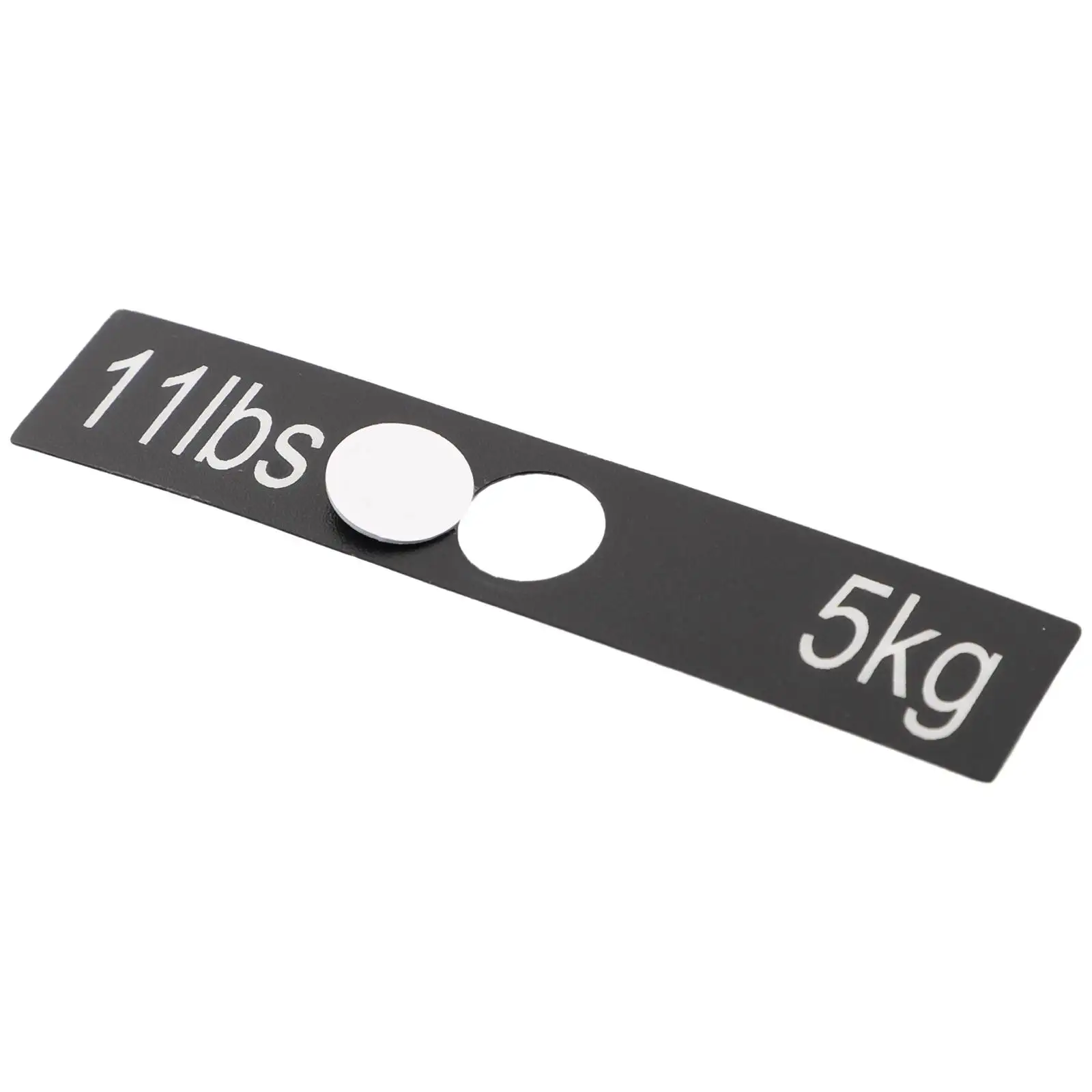 Weight Sticker Labels Ensures Long Lasting Performance Ideal For Gym And Power Equipment Easy To Apply And Remove