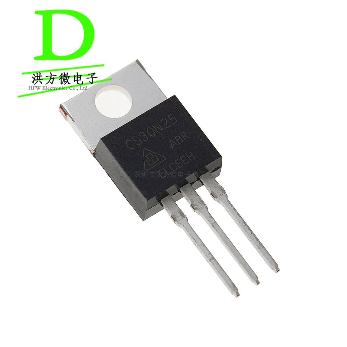 10 قطعة CRMICRO العلامة التجارية MOSFET N-CHANNEL CS30N25A8R TO-220 250 فولت 30A
