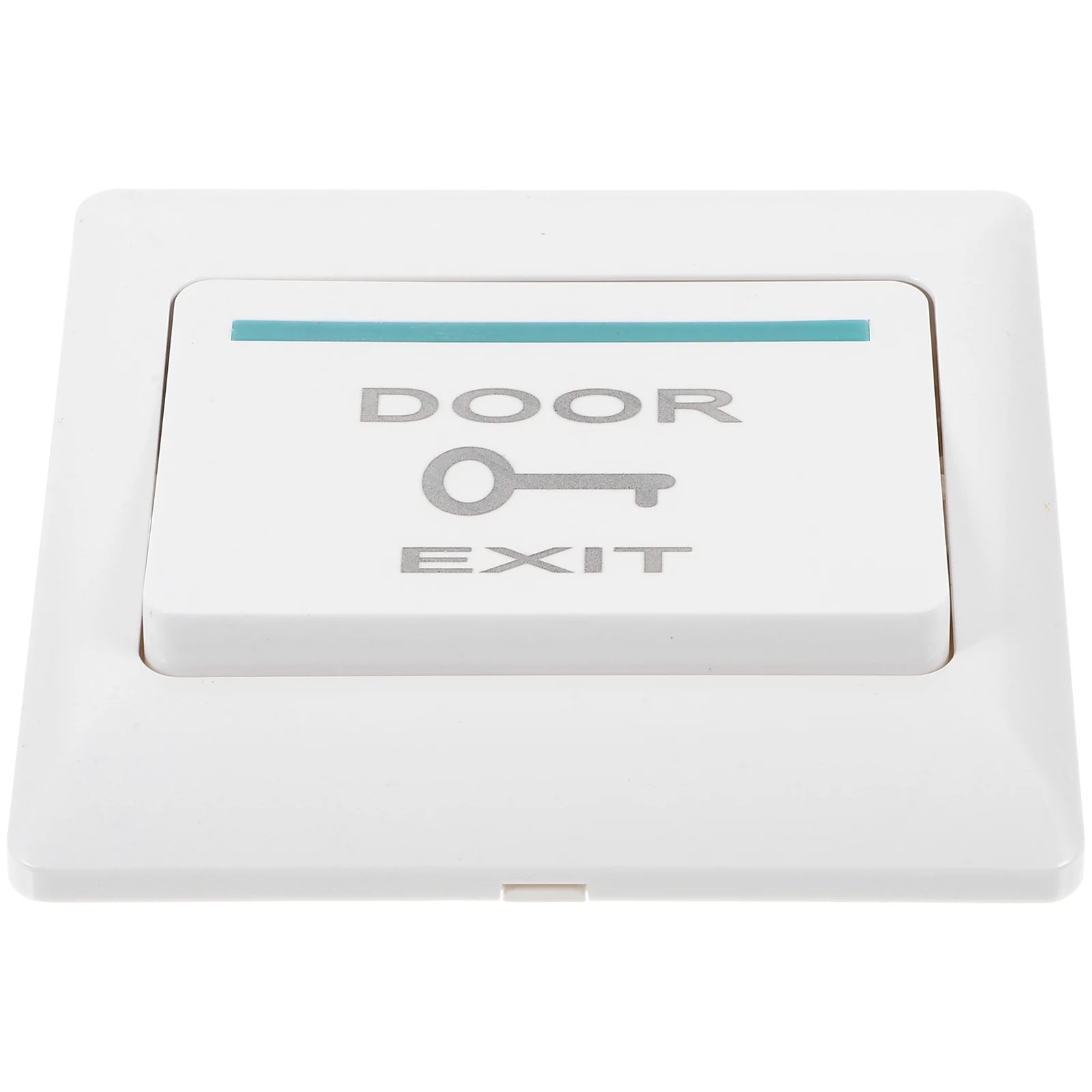 Durable Push To Exit Button Door Access Control System Wall Panel Cover With Automatic Reset Design For Offices Cafes Doorbell
