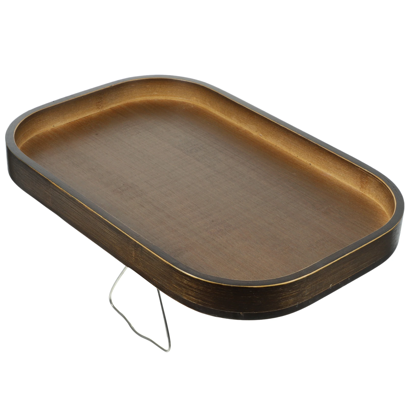 

Nanzhu Sofa Arm Tray 33x22cm Bamboo Heavy Load Clip Comfortable Tabletop Raised Edge Multi Function Couch Snack Holder