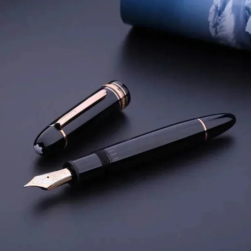 قلم حبر 2025 ميجا بايت سلسلة Meisterstuck 149 قلم حبر هدية عمل مكتب المدرسة مع علبة أقلام