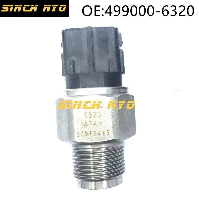 The Car is Exclusively For 499000-6320 Heavy Duty Truck Denso Common Rail Pressure Sensor for Toyota