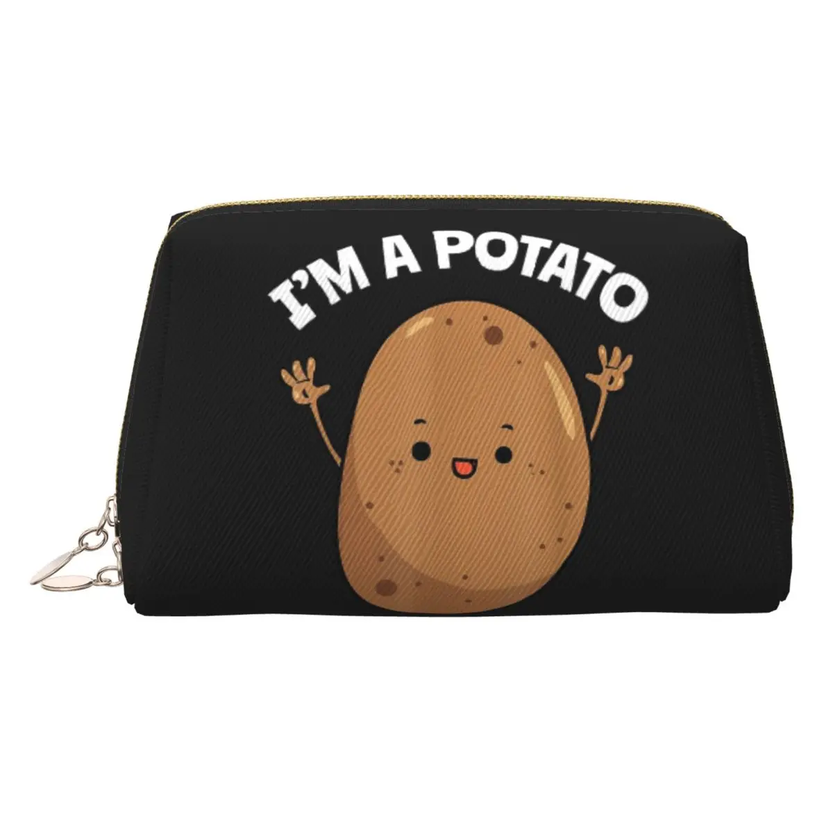 

Im A Potato Taters Spud Tattie женские косметички дорожный органайзер для макияжа сумка для хранения туалетных принадлежностей Dopp Kit Case