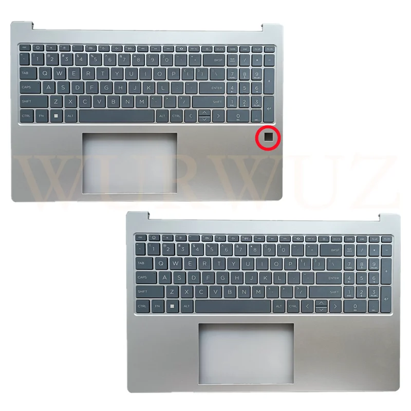 

Новый корпус C для ноутбука с клавиатурой и подставкой для рук для HP 15-FC 15-FD TPN-Q286 Q287