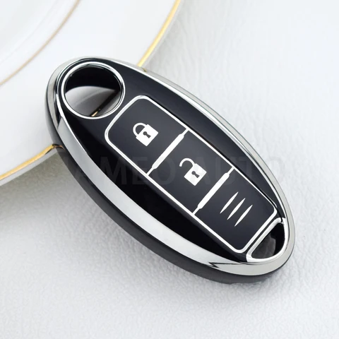 Чехол для автомобильного ключа из ТПУ, аксессуары для Nissan Versa Maxima Altima Rogue Armada Sentra Murano Leaf Infiniti FX35 Q70 G35